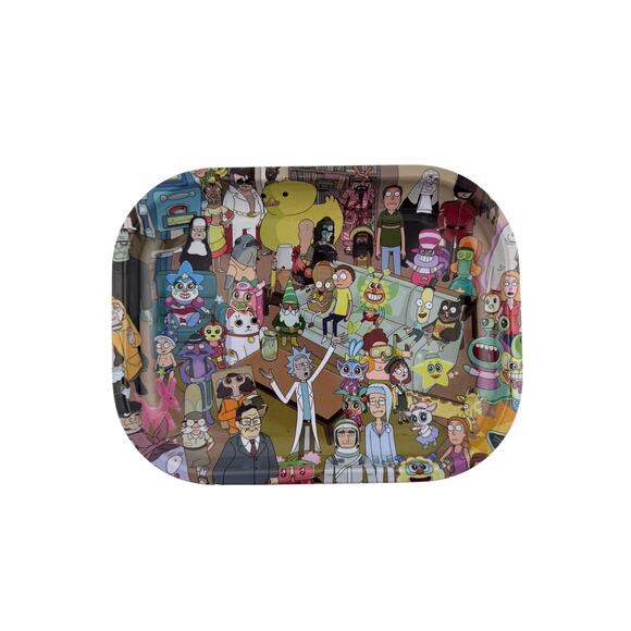 Rick & Morty Trinket Tray - Many Characters - Picture 1 of 2